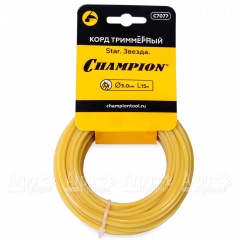 Корд триммерный Champion Star 3.0мм, 15м (звезда) в Набережных Челнах