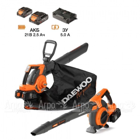 Воздуходувка аккумуляторная Daewoo DABL 9042Li SET в Набережных Челнах