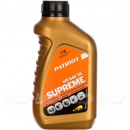 Масло Patriot Supreme HD SAE 30 592 мл для 4-х тактных двигателей в Набережных Челнах