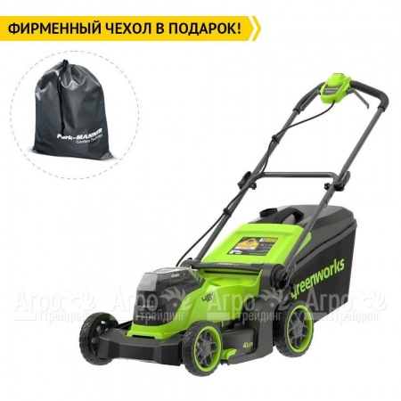 Газонокосилка аккумуляторная GreenWorks GD24X2LM411 (без аккумулятора и зарядного устройства) в Набережных Челнах