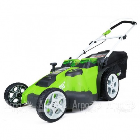 Газонокосилка аккумуляторная GreenWorks G-Max G40LM49DB 40V 49 см Twin Force (без батареи и зарядного устройства)  в Набережных Челнах