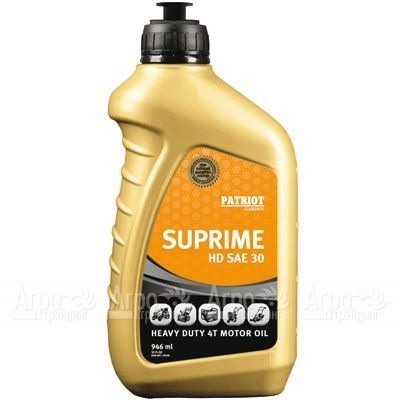 Масло Patriot Supreme HD SAE 30 946 мл для 4-х тактных двигателей в Набережных Челнах