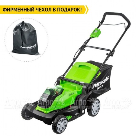 Газонокосилка аккумуляторная GreenWorks G40LM41K4  в Набережных Челнах