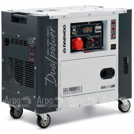 Дизельгенератор Daewoo DDAE 10000DSE-3 DUAL POWER 220=380 7.2 кВт в Набережных Челнах