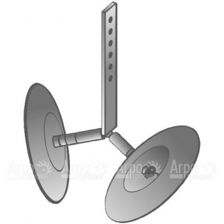 Окучник дисковый без сцепки для культиваторов Целина 500, 404, 406 в Набережных Челнах