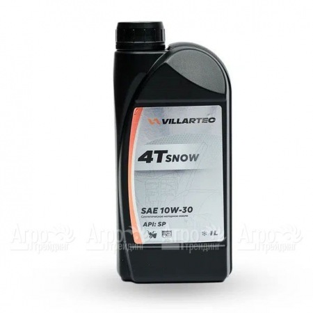 Масло моторное зимнее Villartec 4T Snow SAE 10W-30, 1 л для 4-х тактных двигателей в Набережных Челнах