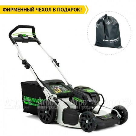 Газонокосилка аккумуляторная GreenWorks GC82LM51K5  в Набережных Челнах