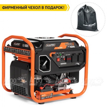 Бензиновый генератор инверторный Daewoo GDA 4600 Ei 4.2 кВт в Набережных Челнах