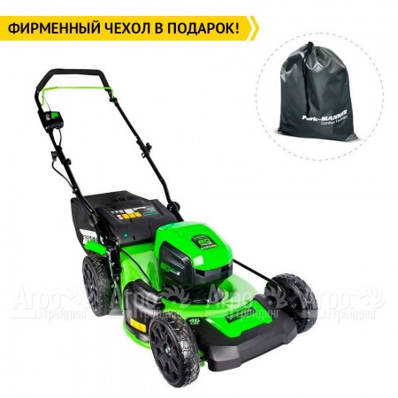 Газонокосилка аккумуляторная GreenWorks GD60LM46SPK4  в Набережных Челнах