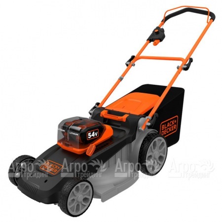 Газонокосилка аккумуляторная Black+Decker CLM5448PC2-QW  в Набережных Челнах