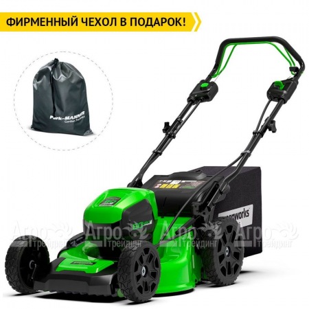 Газонокосилка аккумуляторная GreenWorks GD60LM46SP (без батареи и зарядного устройства)  в Набережных Челнах