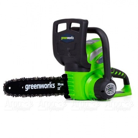 Аккумуляторная пила GreenWorks G40CS30II-12" (без аккумулятора и зарядного устройства) в Набережных Челнах