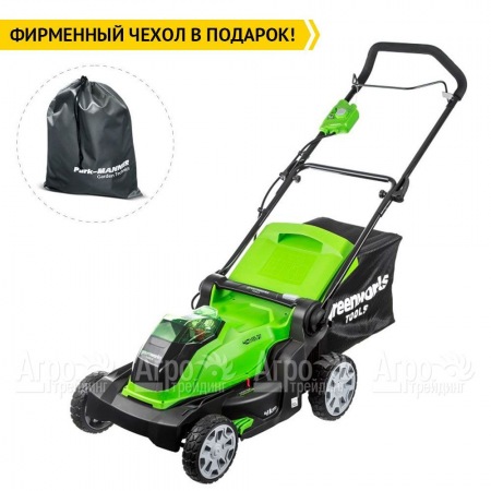 Газонокосилка аккумуляторная GreenWorks G40LM41K6  в Набережных Челнах