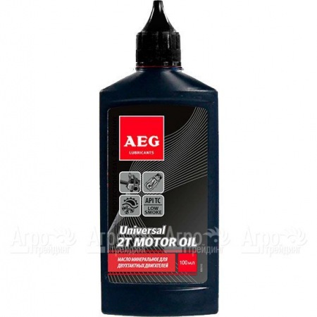 Масло AEG Semi Synthetic 2T Motor Oil API TC п/с 100 мл для 2-х тактных двигателей в Набережных Челнах