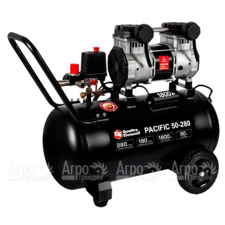 Компрессор безмасляный Quattro Elementi Pacific 50-280  в Набережных Челнах
