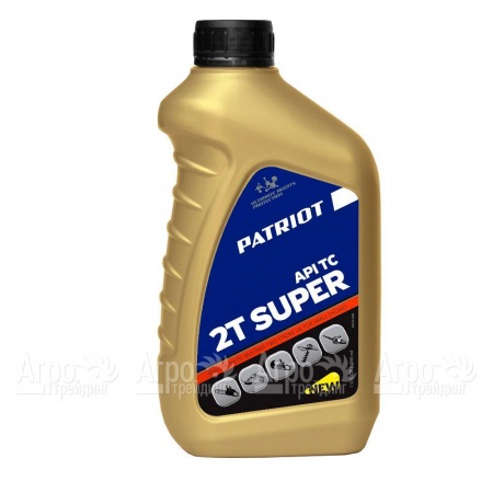 Масло полусинтетическое Patriot Super Active API TC 0.946 л для 2-х тактных двигателей  в Набережных Челнах