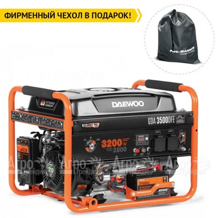 Бензогенератор Daewoo GDA 3500DFE 2.8 кВт в Набережных Челнах