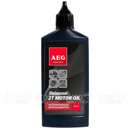 Масло минеральное AEG Universal 2T Motor Oil API TC 100 мл для 2-х тактных двигателей в Набережных Челнах