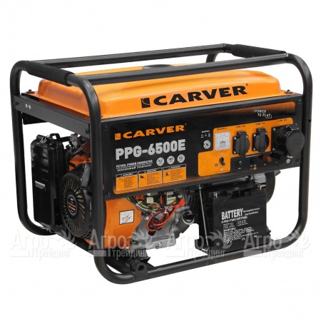 Бензогенератор Carver PPG-6500E 5 кВт  в Набережных Челнах