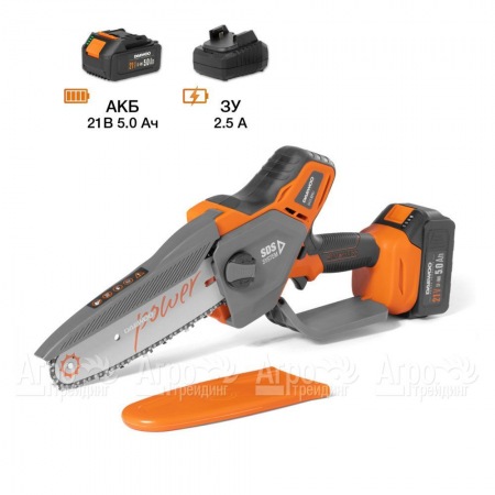 Аккумуляторная пила Daewoo DACS 821Li SET 8"  в Набережных Челнах