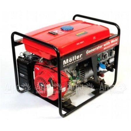 Бензиновый генератор со встроенным сварочным аппаратом Moller MR/GGT5001WE 4,2 кВт в Набережных Челнах