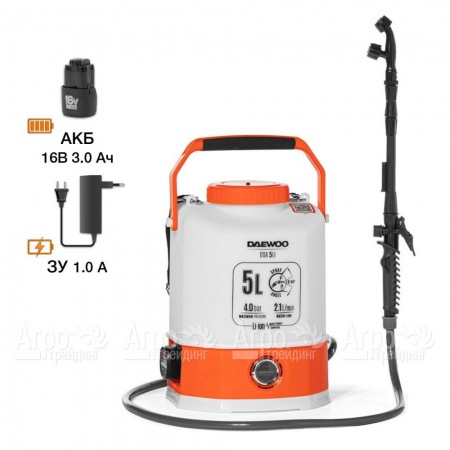 Аккумуляторный опрыскиватель Daewoo DSA 5Li в Набережных Челнах