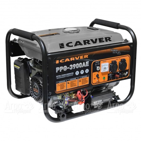 Бензогенератор Carver PPG-3900AE 2.9 кВт  в Набережных Челнах