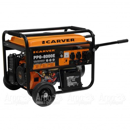 Бензогенератор Carver PPG-8000E 6 кВт  в Набережных Челнах