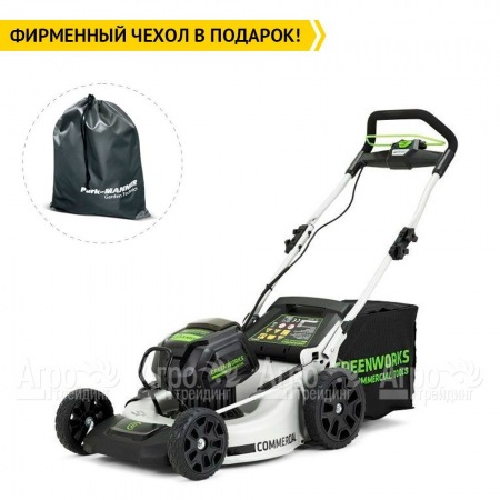 Газонокосилка аккумуляторная GreenWorks GC82LM51SP2K2  в Набережных Челнах