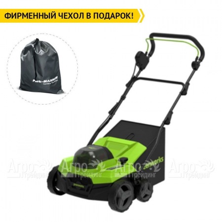 Аккумуляторный вертикуттер GreenWorks GD40SC38IIK4 в Набережных Челнах