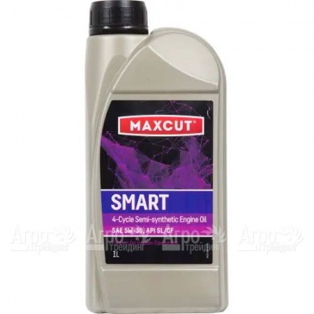 Масло MaxCUT Smart 4T Semi-Synthetic, 1 л для 4-х тактных двигателей в Набережных Челнах