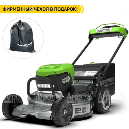 Газонокосилка аккумуляторная GreenWorks LM221S (без аккумулятора и зарядного устройства)  в Набережных Челнах