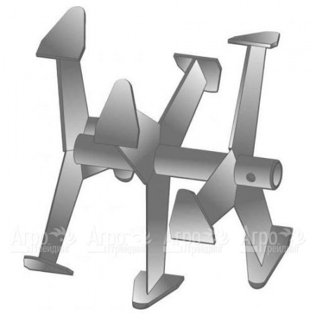 Фрезы "Гусиные лапки" для культиваторов Целина МК-404, 406 в Набережных Челнах