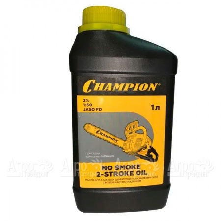 Масло полусинтетическое Champion JASO FD 1 л для 2-тактных двигателей  в Набережных Челнах