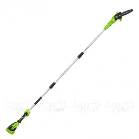 Высоторез аккумуляторный GreenWorks G24PS201 (без аккумулятора и зарядного устройства) в Набережных Челнах