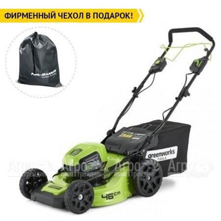 Газонокосилка аккумуляторная GreenWorks GD60LM46SPK4 в Набережных Челнах