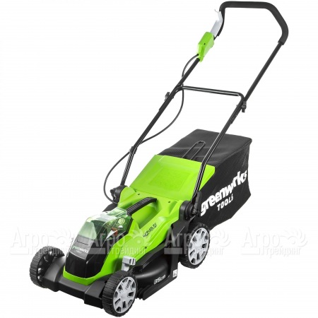 Газонокосилка аккумуляторная GreenWorks G-Max G40LM35 40V 35 см (без батареи и зарядного устройства) в Набережных Челнах