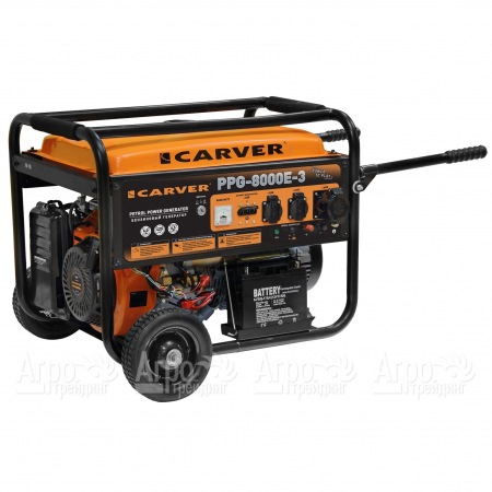 Бензогенератор Carver PPG-8000E-3 2 кВт  в Набережных Челнах