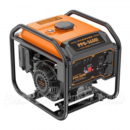 Бензогенератор инверторный Carver PPG-3600I 2.8 кВт в Набережных Челнах
