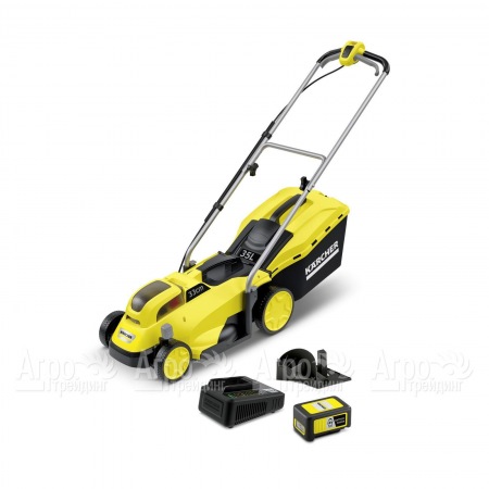 Газонокосилка аккумуляторная Karcher LMO 18-33 Battery Set в Набережных Челнах