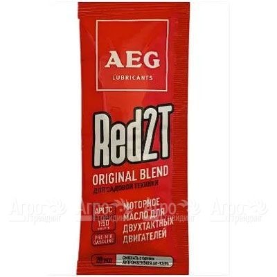 Масло минеральное AEG RED 2T Original blend API TC 20 мл для 2-х тактных двигателей в Набережных Челнах