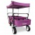 Тележка ручная Fuxtec CT-350P с навесом фиолетовая в Набережных Челнах