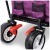 Тележка ручная Fuxtec CT-350P с навесом фиолетовая в Набережных Челнах